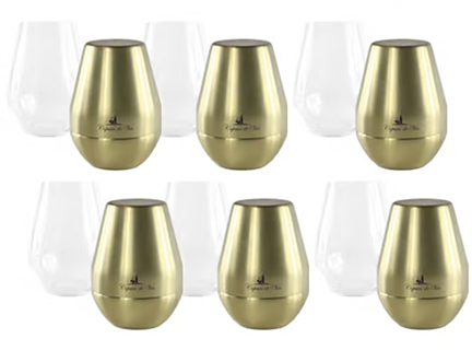 3 Double Packs (6x Vinvoyage) / gold